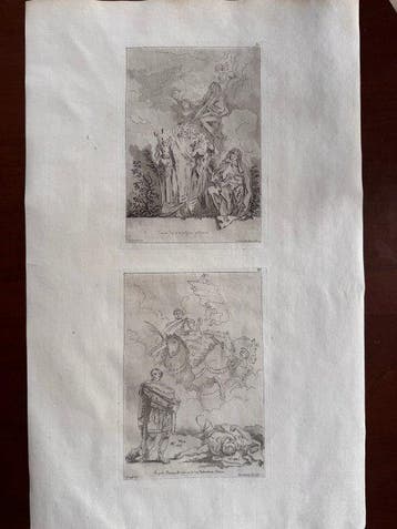 Giandomenico Tiepolo (1727-1804), after, Abbé de Saint N -