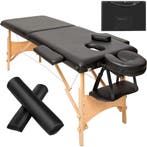 tectake Massagetafel-set Freddi 2 zones met 5 cm matras, rol, Sport en Fitness, Verzenden, Nieuw