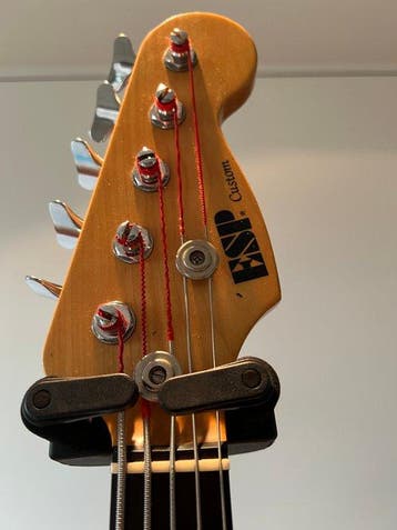 ESP - ESP Custom - - Guitare basse électrique à 5 cordes -, Muziek en Instrumenten, Nieuw