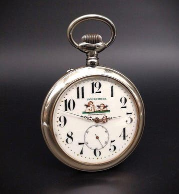 INVINCIBILE - Orologio tasca gigante 8,3cm - 1900-1949, Nieuw