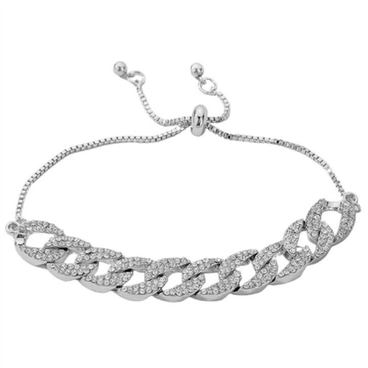 Fako Bijoux - Dames Armband Ringen Strass - 12mm -, Bijoux, Sacs & Beauté, Bracelets, Envoi