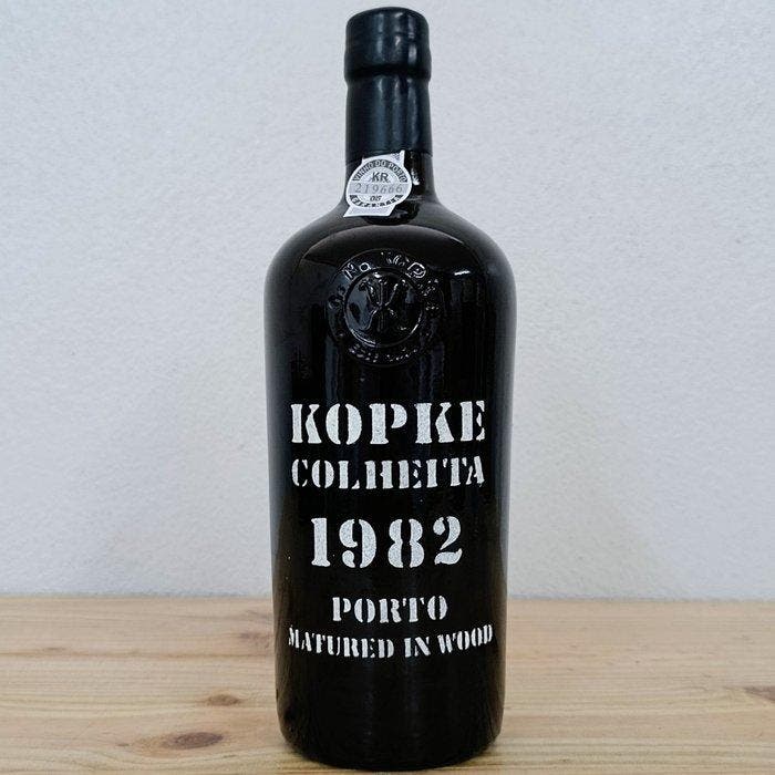 1982 Kopke - Colheita Port, Tawny - Porto - 1 Fles (0,75, Collections, Vins