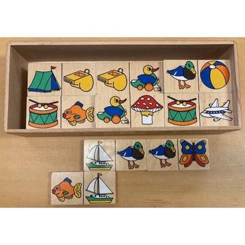 Educo Prenten domino, Verzenden