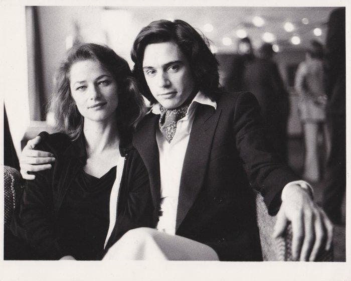 Denis ORegan - Charlotte Rampling & Jean-Michel Jarre 1978, Antiquités & Art, Art | Objets design