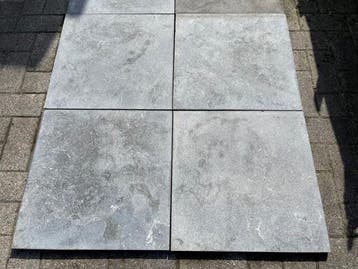 Natuurstenen tegels Jinin Stone - gezandstraald - 40x40x2 cm, Ophalen, Nieuw, Terrastegels, Natuursteen