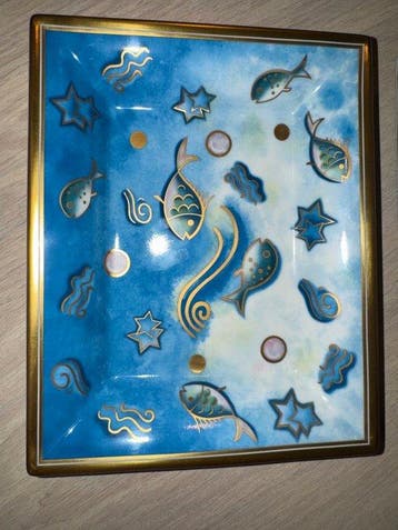Decoratief dienblad (2) - Limoges - Patek Philippe Limoges