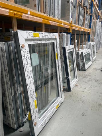 Draaikiep ramen verkoop uit VOORRAAD super isolerend glas, Minder dan 80 cm, 80 tot 120 cm, Overige typen, Nieuw