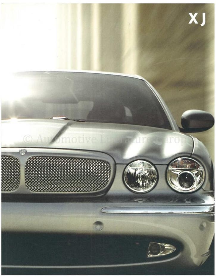 2007 JAGUAR XJ BROCHURE NEDERLANDS, Livres, Autos | Brochures & Magazines