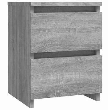 Nachtkastje Grijs 30x30cm | 40% korting | Retour deal!, Huis en Inrichting, Minder dan 45 cm, Verzenden, Zo goed als nieuw, Minder dan 55 cm