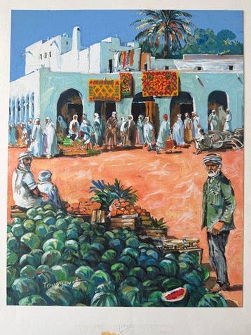 Günter Löper (1916-1993) - Orientalische Landschaft