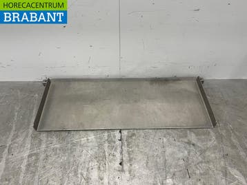 RVS Oprijplaat 125 cm Horeca Slagerij, Ophalen of Verzenden