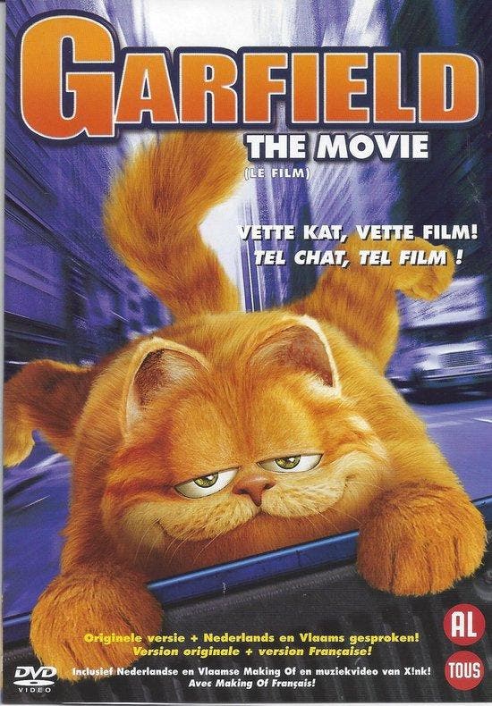 Garfield: The Movie (dvd tweedehands film), Cd's en Dvd's, Dvd's | Actie, Ophalen of Verzenden