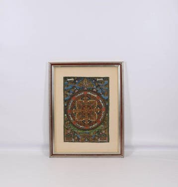 Tibetaans-boeddhistische thangka - Tibetaans (XX) - China, Antiek en Kunst