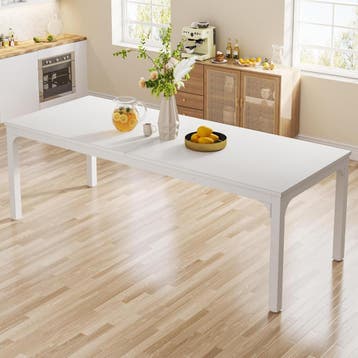 Tribesigns Eettafel, industriële keukentafel voor 6 - 8 pers, Huis en Inrichting, Verzenden, Nieuw