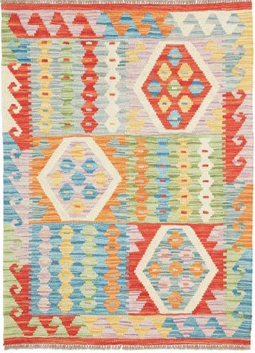 Kelim - Kelim - 123 cm - 89 cm - Kelim inutilisé au style, Huis en Inrichting, Stoffering | Tapijten en Vloerkleden, Nieuw