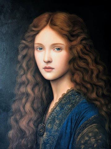 Wilhem von Kalisz (XX-XXI) - Anna (100% hand-painted,