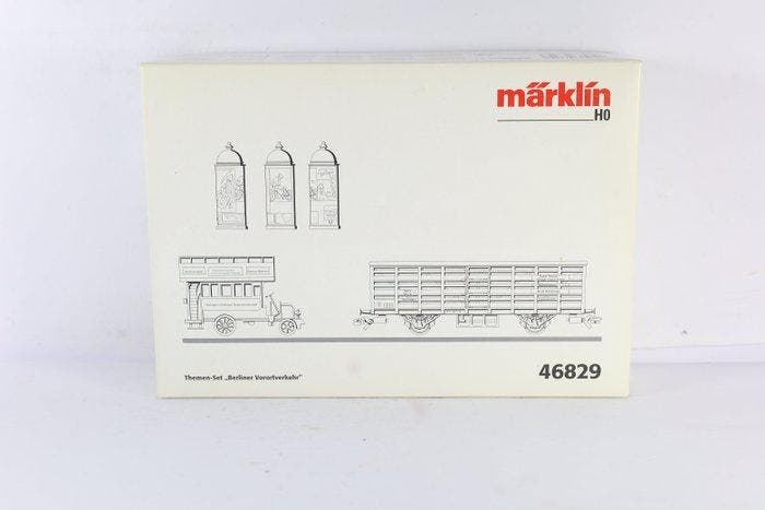 Märklin H0 - 46829 - Modeltrein goederenwagonset (1) -, Hobby en Vrije tijd, Modeltreinen | H0