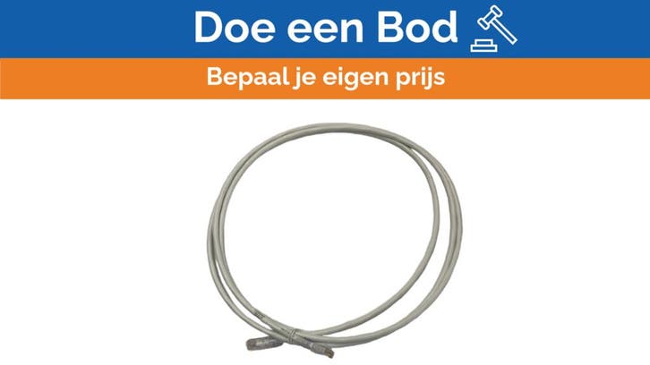 Bieden: Panduit TX6 10G UTP Cat6A 3m Ethernet Patch Cable, Watersport en Boten, Navigatiemiddelen en Scheepselektronica, Ophalen of Verzenden