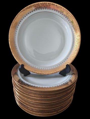 Chastagner / Cernet - Tafelservies voor 12 (15) - Porselein