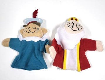 Hema handpoppen Sinterklaas, Verzenden, Nieuw
