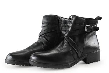 Nelson Biker boots in maat 42 Zwart, Verzenden, Zwart, Overige typen, Nelson