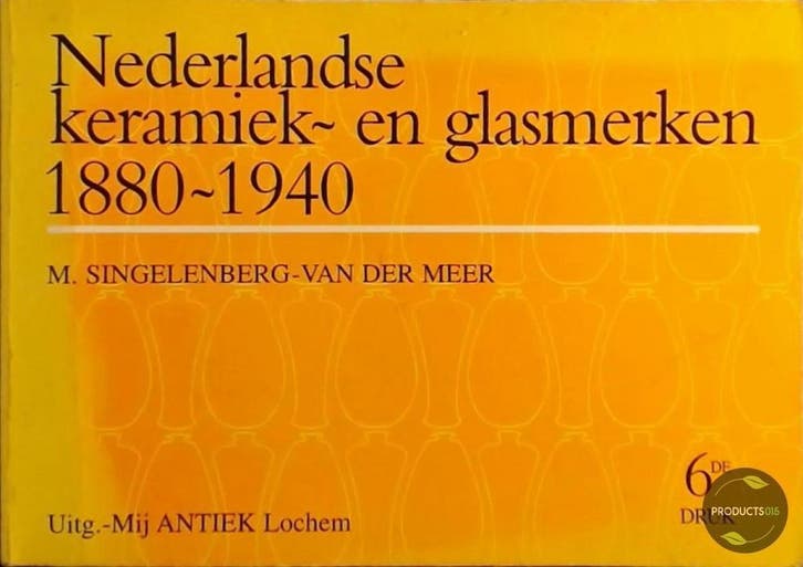 Nederlandse keramiek- en glasmerken 1880-1940 9789074213233, Boeken, Kunst en Cultuur | Beeldend, Gelezen, Verzenden