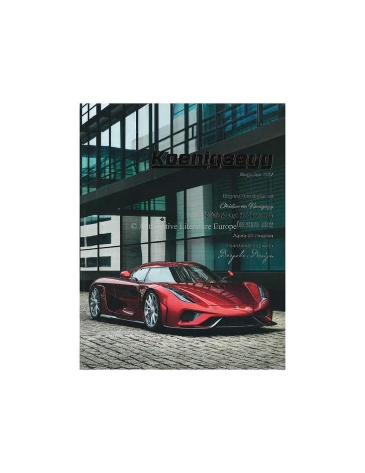2017 KOENIGSEGG MAGAZINE ENGELS, Livres, Autos | Brochures & Magazines, Enlèvement ou Envoi
