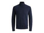 Veiling - Jack &amp; Jones Emil Knit Roll Neck Navy Blazer -, Nieuw
