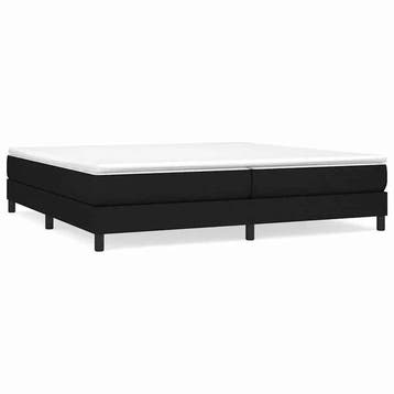 Boxspring 200x200 zwart | 41% korting | Retour deal, Maison & Meubles, Verzenden