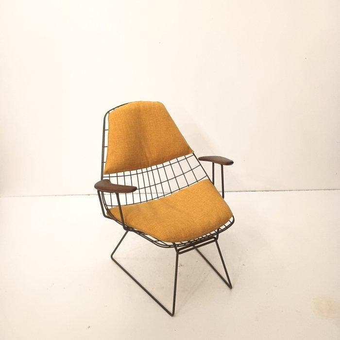 Pastoe - Cees Braakman, Adriaan Dekker - Chaise - FM06 -, Antiquités & Art, Antiquités | Meubles | Chaises & Canapés