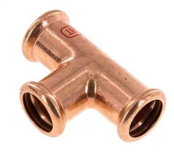 Tee Press Fitting - 22mm Persmof - Koperlegering, Bricolage & Construction, Verzenden