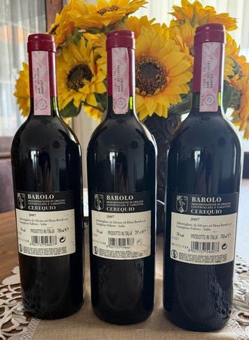 2007 Boroli Barolo Cerequio - Barolo DOCG - 3 Bouteilles, Nieuw