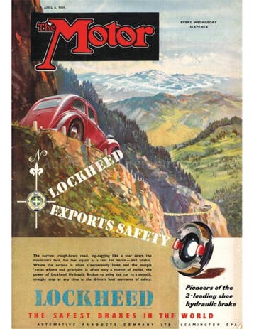 1949 THE MOTOR MAGAZINE 2465 ENGELS, Nieuw