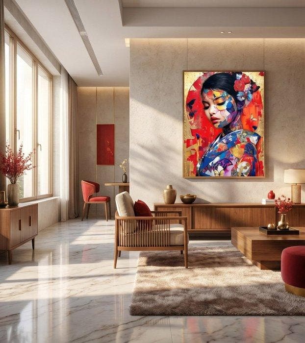El renacer de la Geisha - Yamila - Spanje (Zonder, Antiek en Kunst, Antiek | Overige Antiek