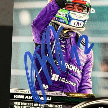 Mercedes - Topps Now - Miami GP 2026 3rd consecutive Formula, Nieuw