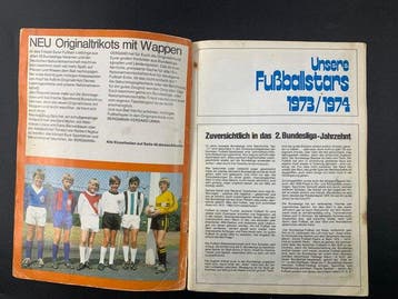 1973/74 Bergmann Rare Complete Sticker Album (1973/74) -, Nieuw