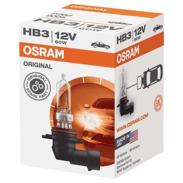 Osram HB3 Original Line 12V 60W Autolamp, Verzenden