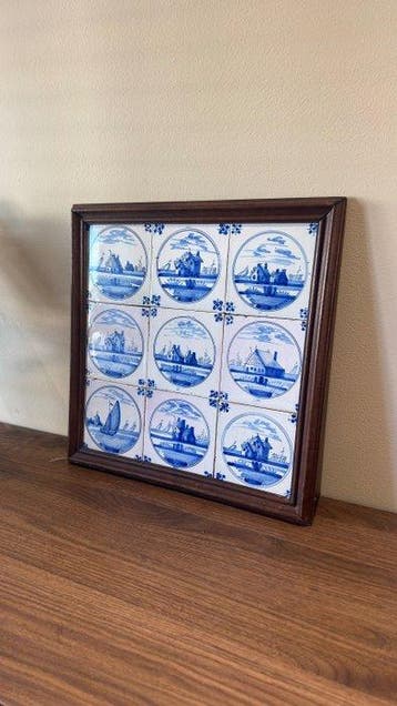 Antiek Tegel - Delft, Plateelbakkerij - Antiek - 1900-1910