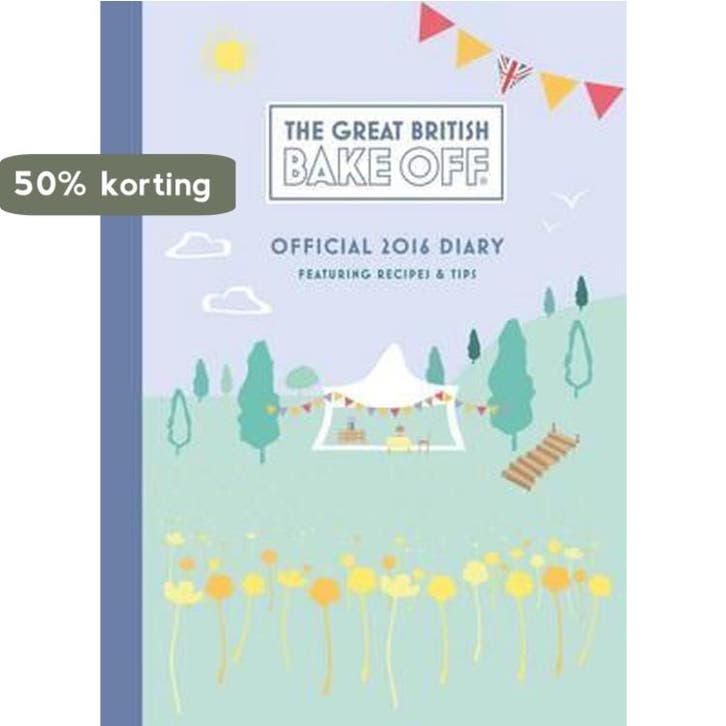 The Official Great British Bake off (A5) 2016 Diary Cased, Boeken, Taal | Engels, Zo goed als nieuw, Verzenden