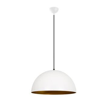 2dekans | Opviq Hanglamp Sivani - Ø 50 cm - Witgoud, Ophalen of Verzenden