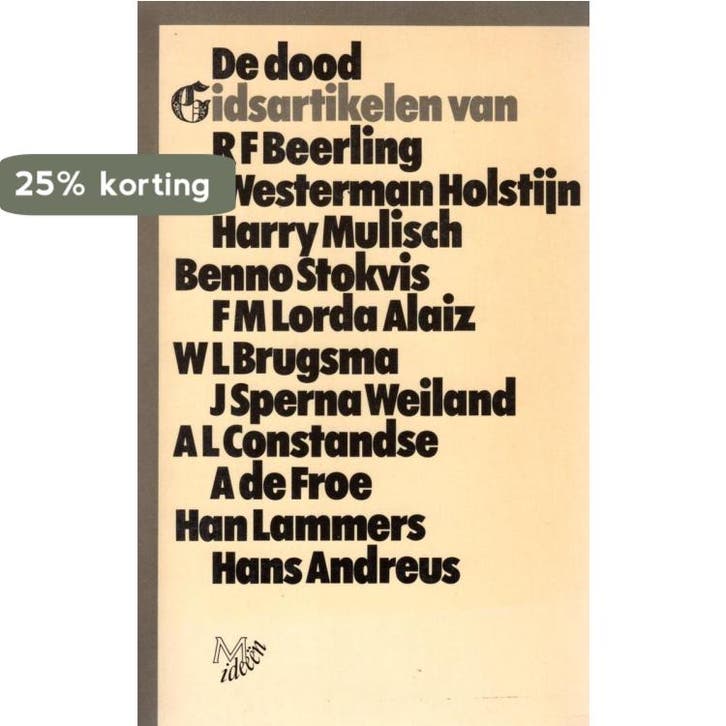 Dood 9789029006316 A.L. Constandse, Boeken, Overige Boeken, Gelezen, Verzenden