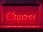 Churros churro neon bord lamp LED verlichting reclame lichtb, Verzenden
