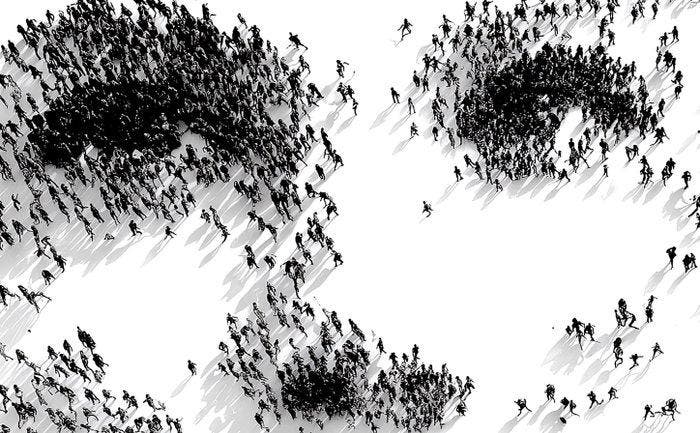 David Law - Community Face III, Antiek en Kunst, Kunst | Designobjecten