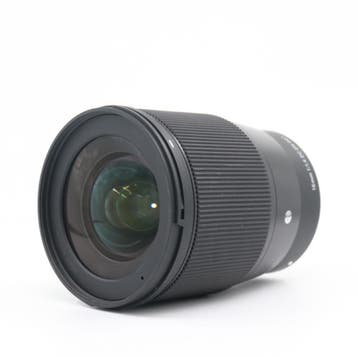 Sigma 16mm F/1.4 DC DN Contemporary Sony E | Occasion, Ophalen of Verzenden