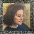 Franse school (XX) - Portrait of a Lady - NO RESERVE