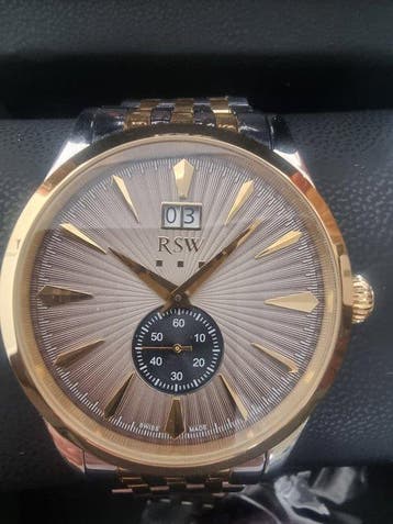RSW - retrograde - Sans prix de réserve - RSWM111-SG-2 -, Bijoux, Sacs & Beauté, Montres | Hommes