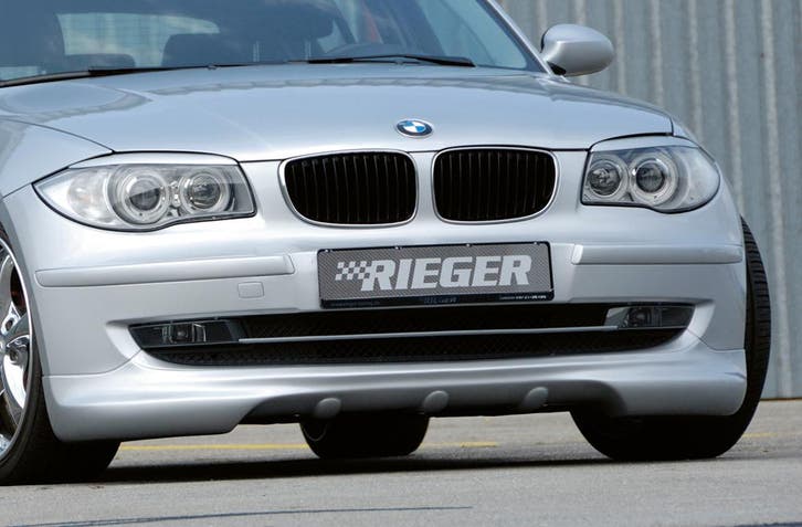 Rieger spoilerlip | 1er E87 (187 / 1K2/1K4): 04.07-08.11 (va, Auto diversen, Tuning en Styling, Verzenden