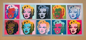 Andy Warhol (after) - Ten Marilyns , 1967 - Années 2000, Antiek en Kunst