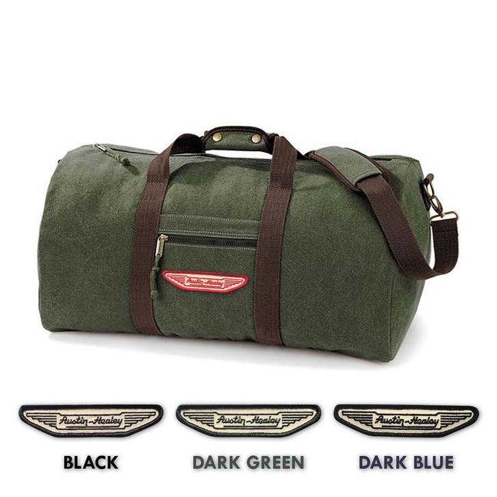 Vintage Canvas Reistas - Austin Healey, Handtassen en Accessoires, Tassen | Reistassen en Weekendtassen, Nieuw, Ophalen of Verzenden