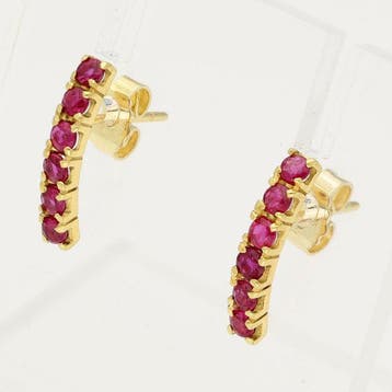 Sans prix de réserve - Boucles doreilles - 18 carats Or, Bijoux, Sacs & Beauté, Boucles d'oreilles